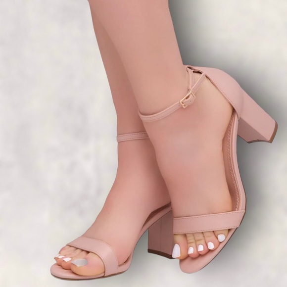 *NIB* Shoe Land Womens Madeline Dress Heeled Sandals Size‎ 7 - Picture 2 of 6